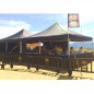 5x5m PVC PopUp Gazebo PROFESSIONAL Aluminium 40, fire resistant. 5x5m PVC PopUp Gazebo PROFESSIONAL Aluminium 40, fire resistant.