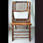 Silla plegable de bambú Silla plegable de bambú
