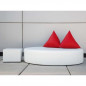 Circular Balinese bed