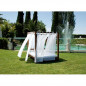 Conjunto cortinas y techo