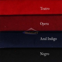Terciopelo ignífugo de algodón 320