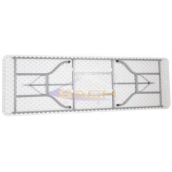 Rectangular folding table 200 x 90 cm