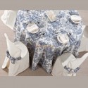 Table Overlay Toile de Jouy 180 