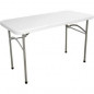 Rectangular folding table 122 x 61 cm