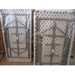 Mesa plegable rectangular 122x61cm