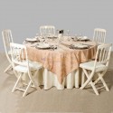 Cubre toalha de mesa Jacquard 180