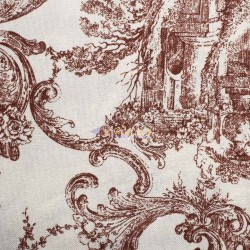 Table runner Toile de Jouy