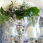 Glass for candlesticks