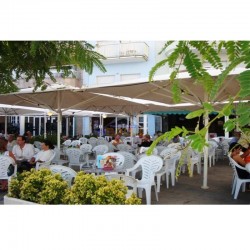 Parasol cuadrado profesional  4x4m