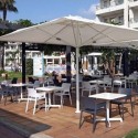 Parasol quadrado profissional  4x4m