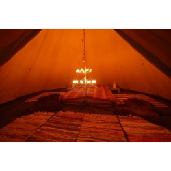 Lustre de velas duplo
