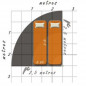 Inner tent 500 1/4