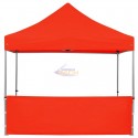 Media pared para carpa