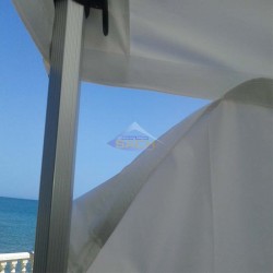 Pared carpa con ventana