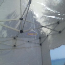 Pared carpa con ventana