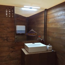 Sanitario portátil de madera