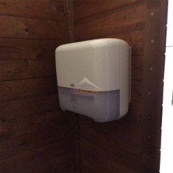 Sanitario portátil de madera
