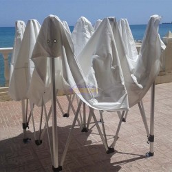 Aluminium Pop up tent 3x4,5 with walls