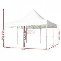 Aluminium Pop up tent 5x5