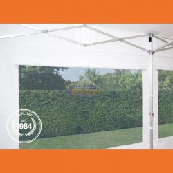 Tenda dobrável 5x5 m PROFESSIONAL Alumínio 50 mm, retardante de fogo.