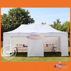Tenda dobrável em alumínio 3x6-Ignifugo