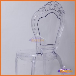 Bella chairs transparent
