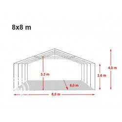 8x8m Marquee / Party Tent
