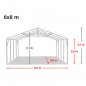 Tenda 6x8 XXL
