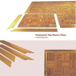 5x5m wooden dance floor