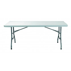 Rectangular folding table 183x76cm