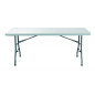 Mesa plegable rectangular 183x76cm
