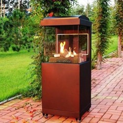 Estufa de gas para terrazas