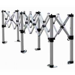  Mostrador plegable de aluminio 