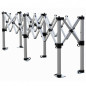 Mostrador plegable de aluminio Mostrador plegable de aluminio