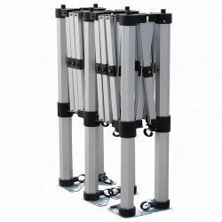  Mostrador plegable de aluminio 
