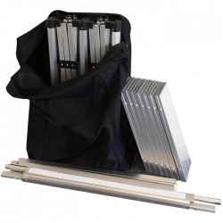  Mostrador plegable de aluminio 