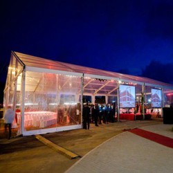 Tenda poligonal para eventos
