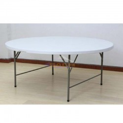 Mesa plegable redonda 180cm
