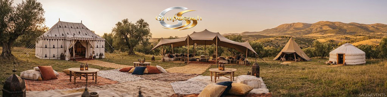 Venta de Carpas Beduinas de Lujo para Eventos | SACH4EVENTS