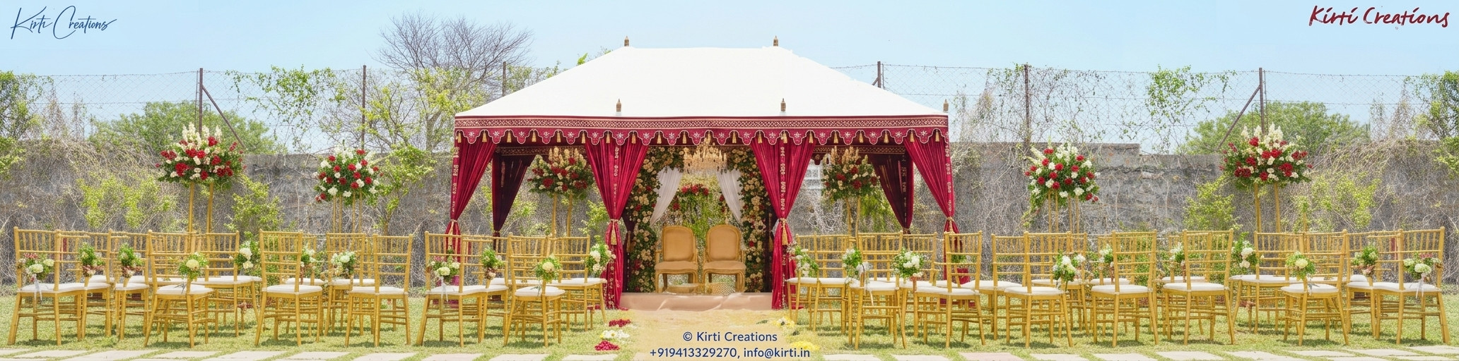 Raj Kirti Luxury Wedding Tent | Sach4Events