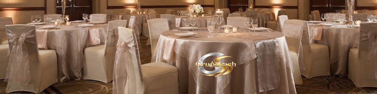 Tecidos e Têxteis Decorativos para Eventos: Organza, Cetim e Toalhas